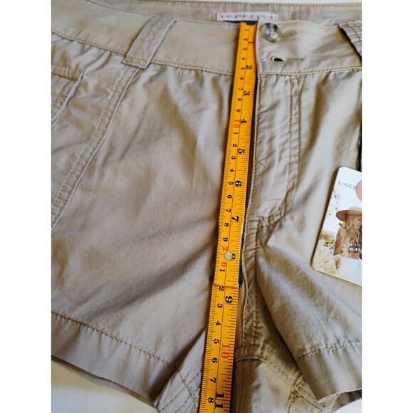 Sincerely Jules NWT Women's Khaki Shorts With Pockets, Size 9/29 - Picture 9 of 9
